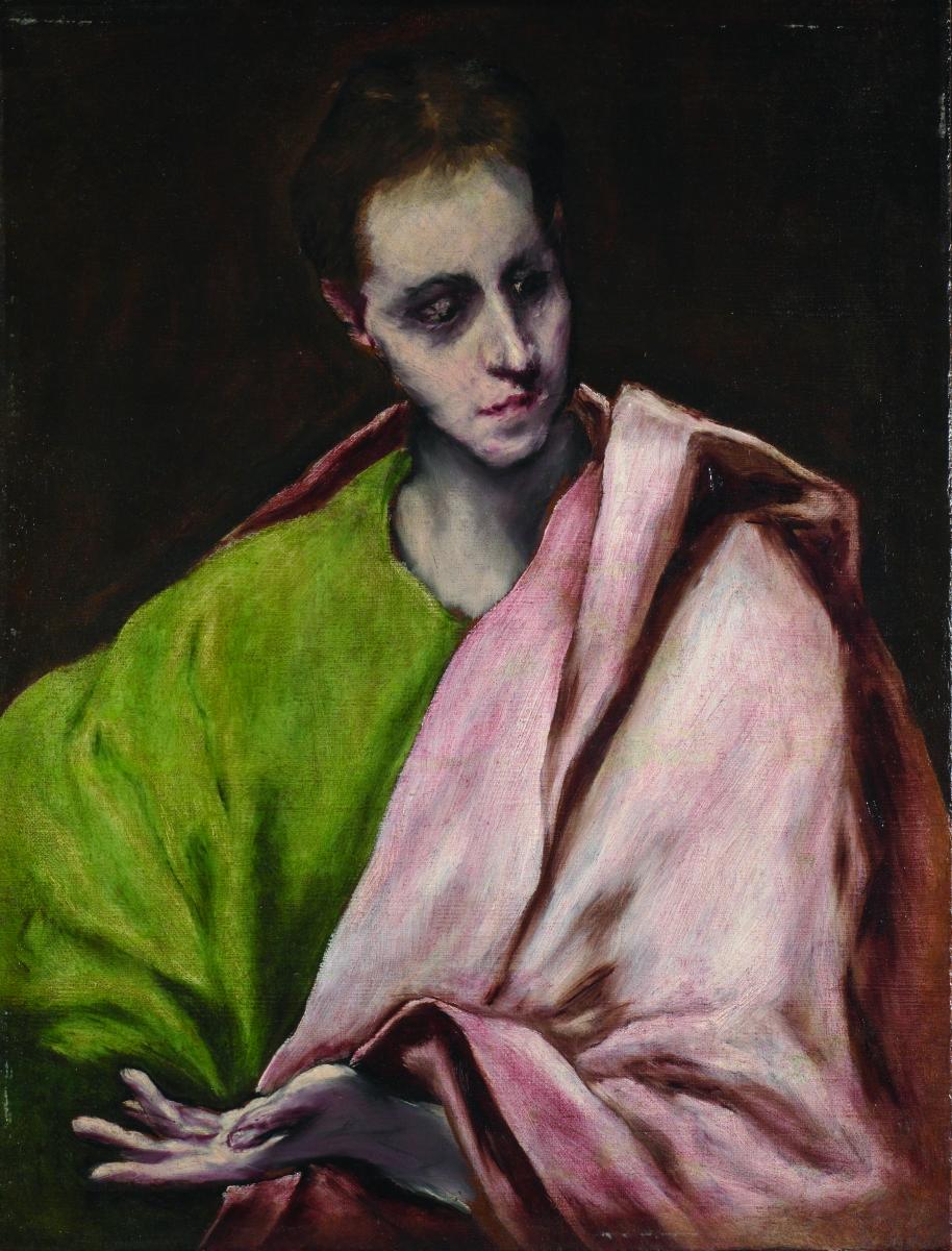 St John the Evangelist by El Greco (Copyright The Schorr Collection 2020)